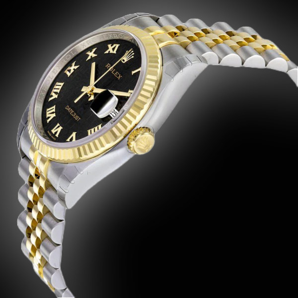 Rolex Datejust 36 Oyster, 36 mm, Oystersteel and Everose gold