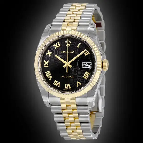Rolex Datejust 36 Oyster, 36 mm, Oystersteel and Everose gold