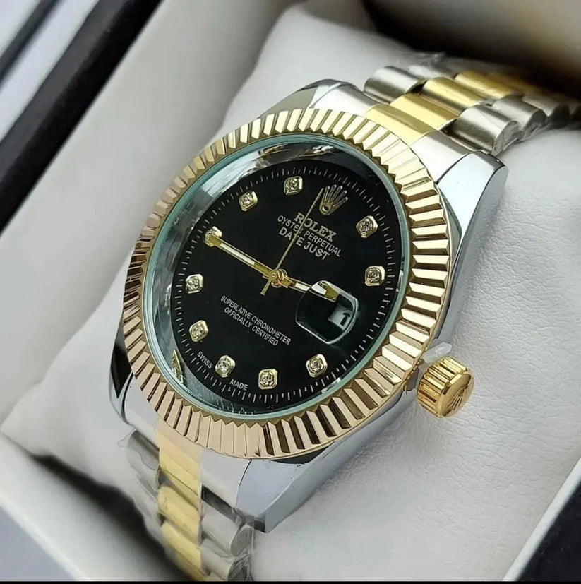 Rolex Datejust 36 Oyster, 36 mm, Oystersteel and Everose gold