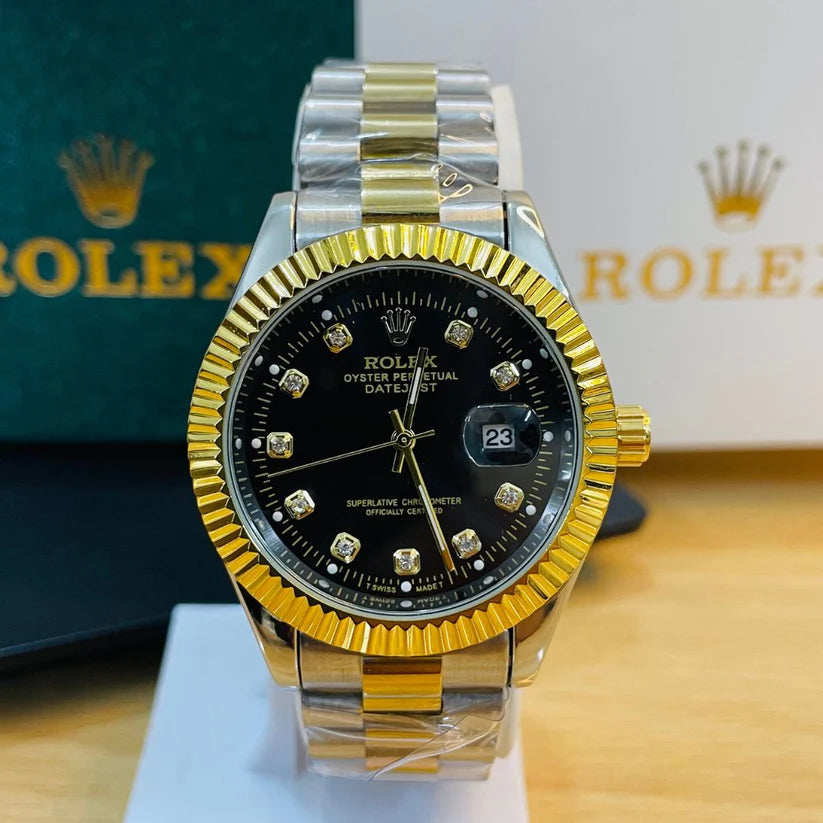 Rolex Datejust 36 Oyster, 36 mm, Oystersteel and Everose gold