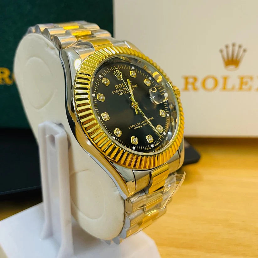 Rolex Datejust 36 Oyster, 36 mm, Oystersteel and Everose gold