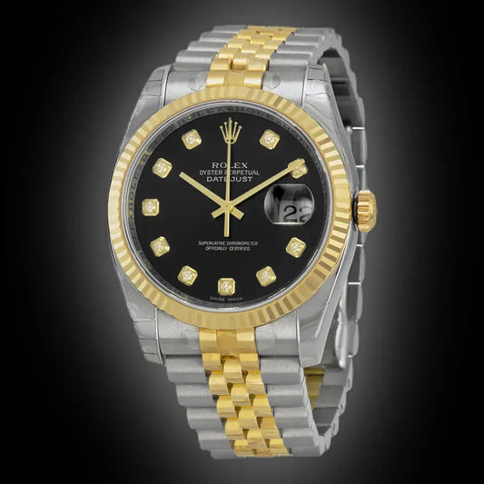 Rolex Datejust 36 Oyster, 36 mm, Oystersteel and Everose gold