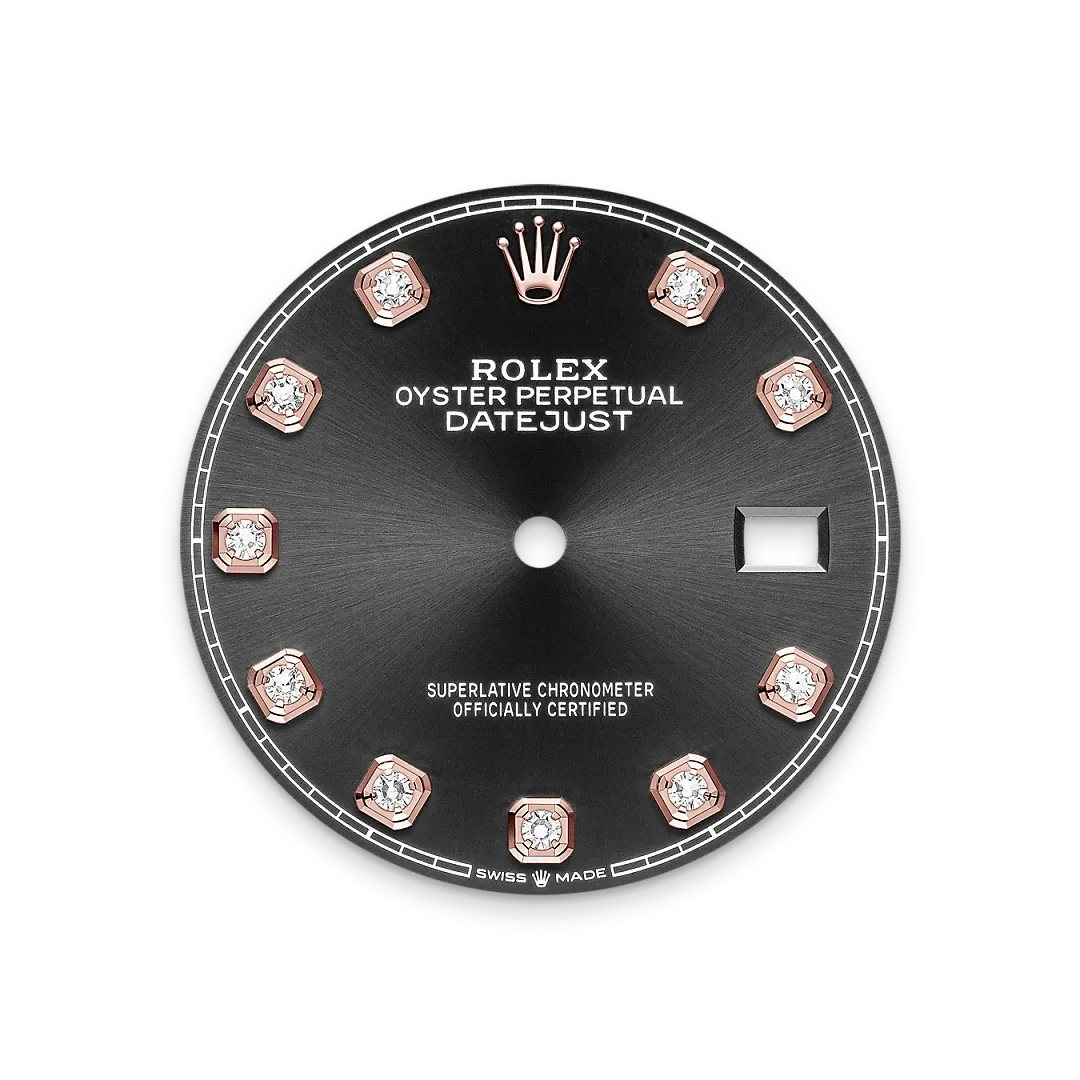 Rolex Datejust 36 Oyster, 36 mm, Oystersteel and Everose gold